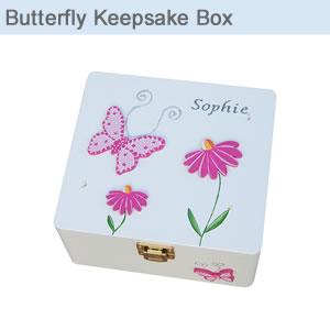 Butterfly Keepsake Box